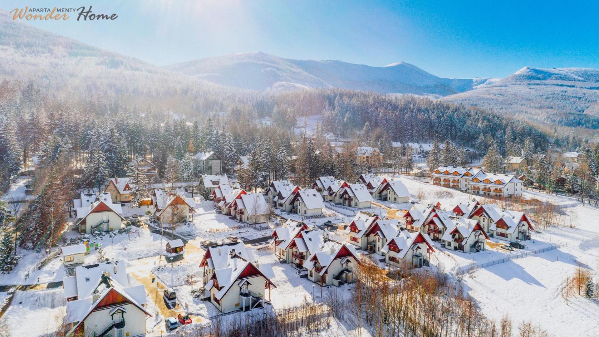 Wonder Home - Domki Gorskie Na Osiedlu Dozorowanym, Z Kominkami I Placem Zabaw Karpacz Zewnętrze zdjęcie